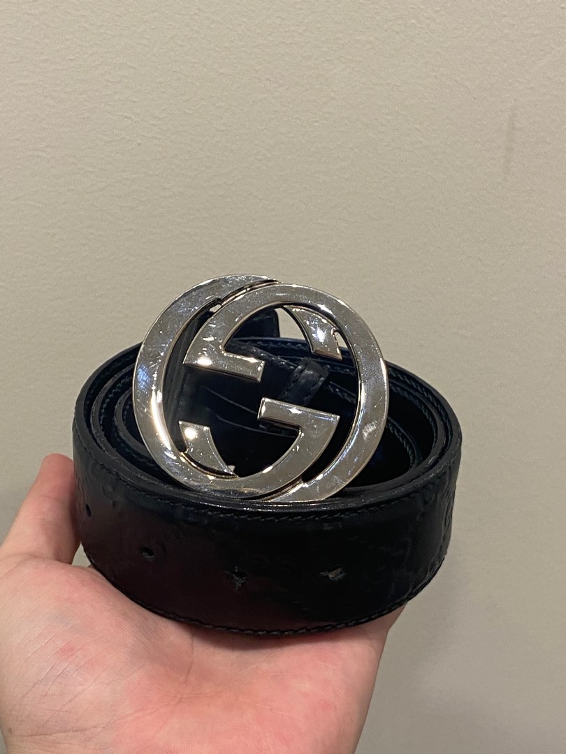 USED GUCCI Belt Original Men s Fashion Watches Accessories Belts on Carousell