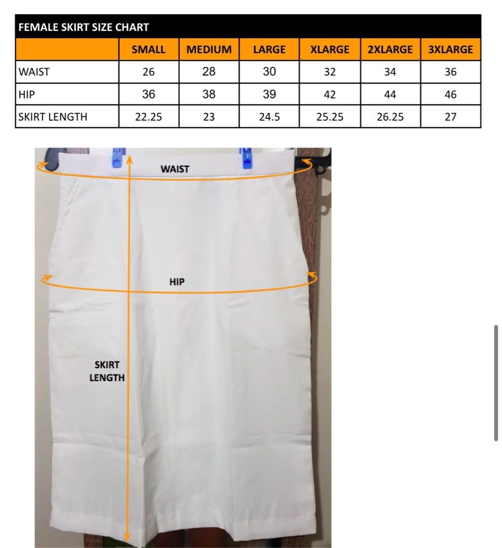 UST Medicine Uniform Set (Top + Skirt) (Category: Sets or Coordinates) located in San Juan City. Submitted by pamdbdv (Listing ID 1313284127, Image 3). Description: Lauranne’s Size S - 1 set [SOLD] Size M - 2 sets [SOLD] Tailor-made Size S-M - 3 sets [SOLD] Size L-XL - 2 sets Used for 2 years of hybrid class (only during onsite classes) Selling for ₱500 per set. Negotiable if more than 2 sets. PM for more photos..