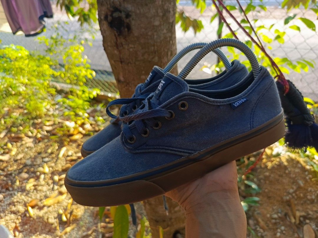 Vans Era Authentic Gum Sole UK6.5 Men s Fashion Footwear Sneakers on Carousell