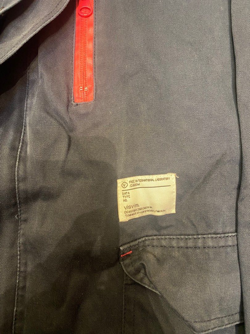 Visvim jacket (Category: Coats, Jackets and Outerwear) located in Manila. Submitted by gooddayzzph (Listing ID 1314497232, Image 3). Description: Visim jacket no issue size xl.
