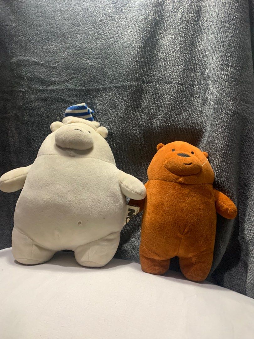RUSH ‼️‼️ We bare bears Plushie (Category: Plushies & Soft Toys) located in Manila. Submitted by cyn0_ (Listing ID 1314540165, Image 1). Description: ‼️ PAYMENT FIRST | BUYER COVERS SHIPPING ‼️ Ice bear has Cartoon Network etiketa .