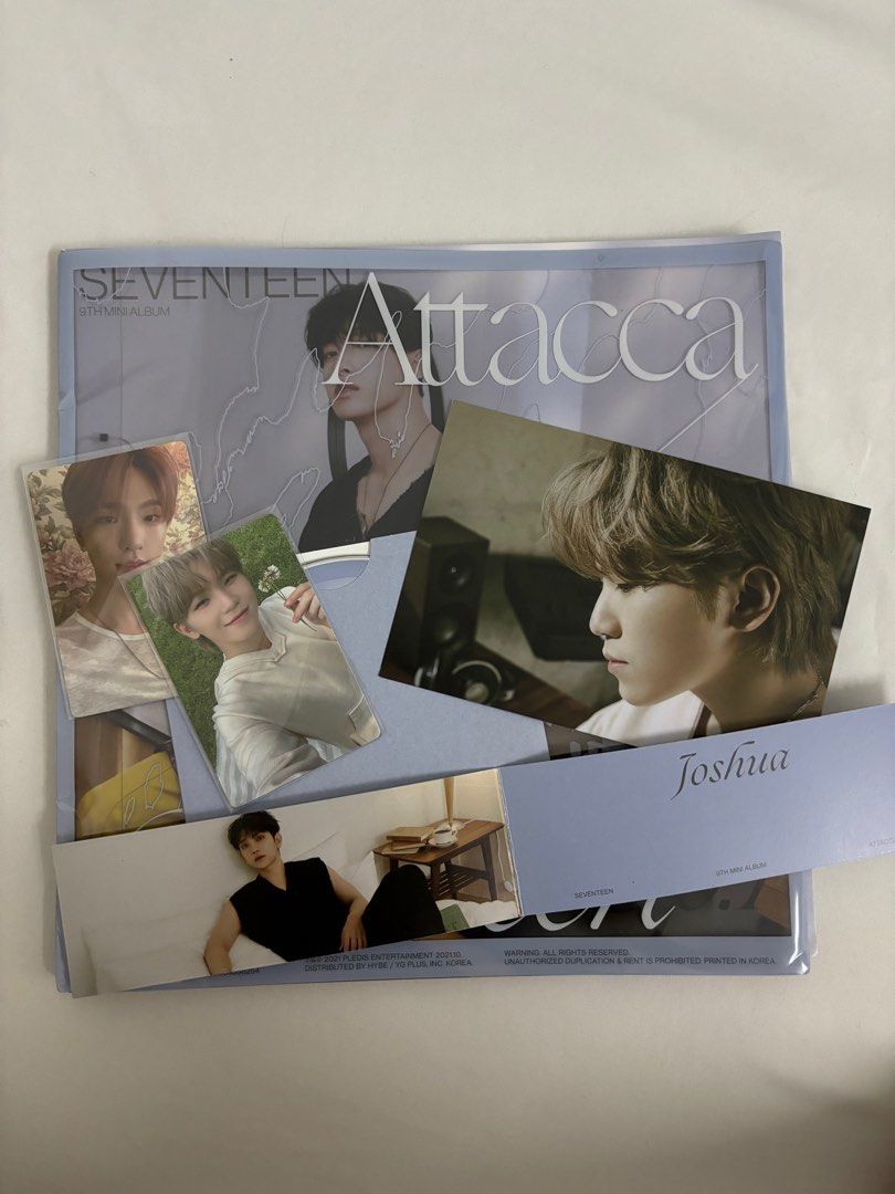 ジョシュアseventeen attacca hybe insight トレカ