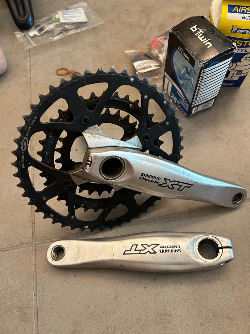 Shimano Deore XT FC-M760 3x 9s Mountain Bike Crankset 175mm