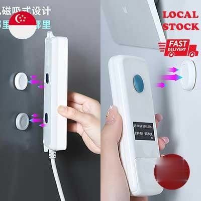 3sets 6pcs Wall Mount Magnetic Hooks Strong Magnet Holder Remote Control Storage Holder Punch free Home Organizer Furniture Home Living Home Improvement Organisation Hooks Hangers on Carousell