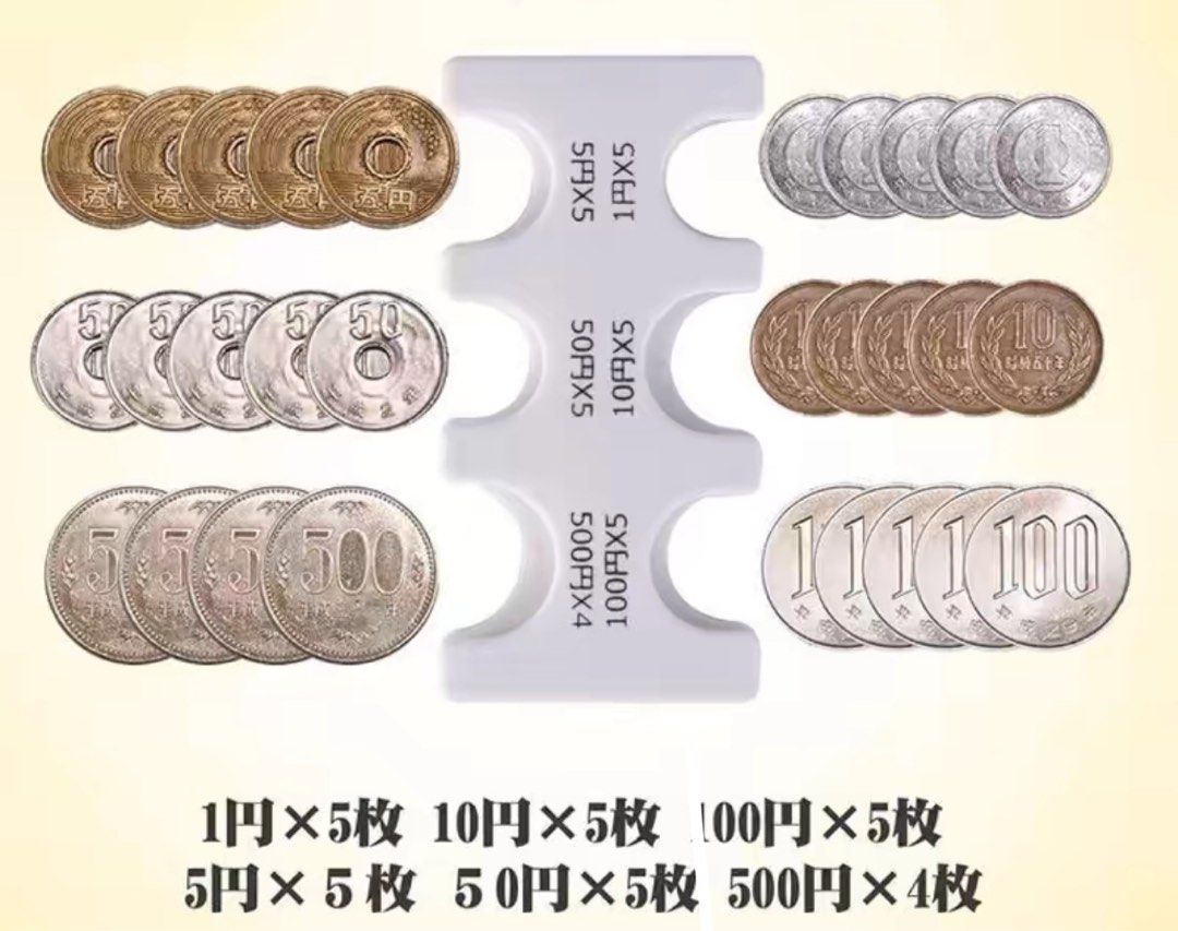 日本硬幣收納盒, 興趣及遊戲, 旅行, 旅遊- 旅行必需品及用品- Carousell