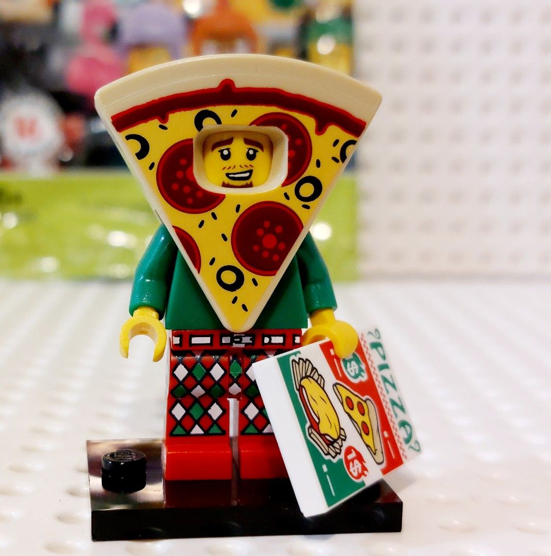 全新已開袋確認未砌lego 71025 series 19 minifigures Pizza 人仔連