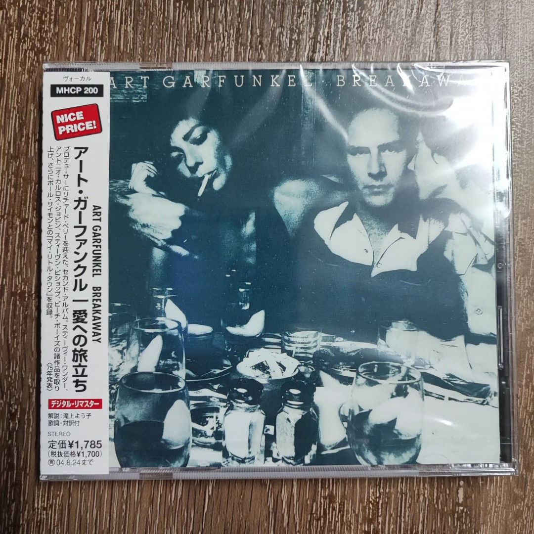 日本見本品Art Garfunkel – Breakaway * Japan CD* 2003年Sony Records 見本盤首版#  罕有全新未開完美收藏品brand new