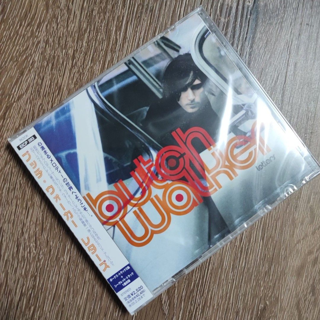 日本見本品Butch Walker – Letters * JAPAN CD+Bonus Track* 2003年Sony Records  見本盤首版# 罕有全新未開完美收藏品brand new