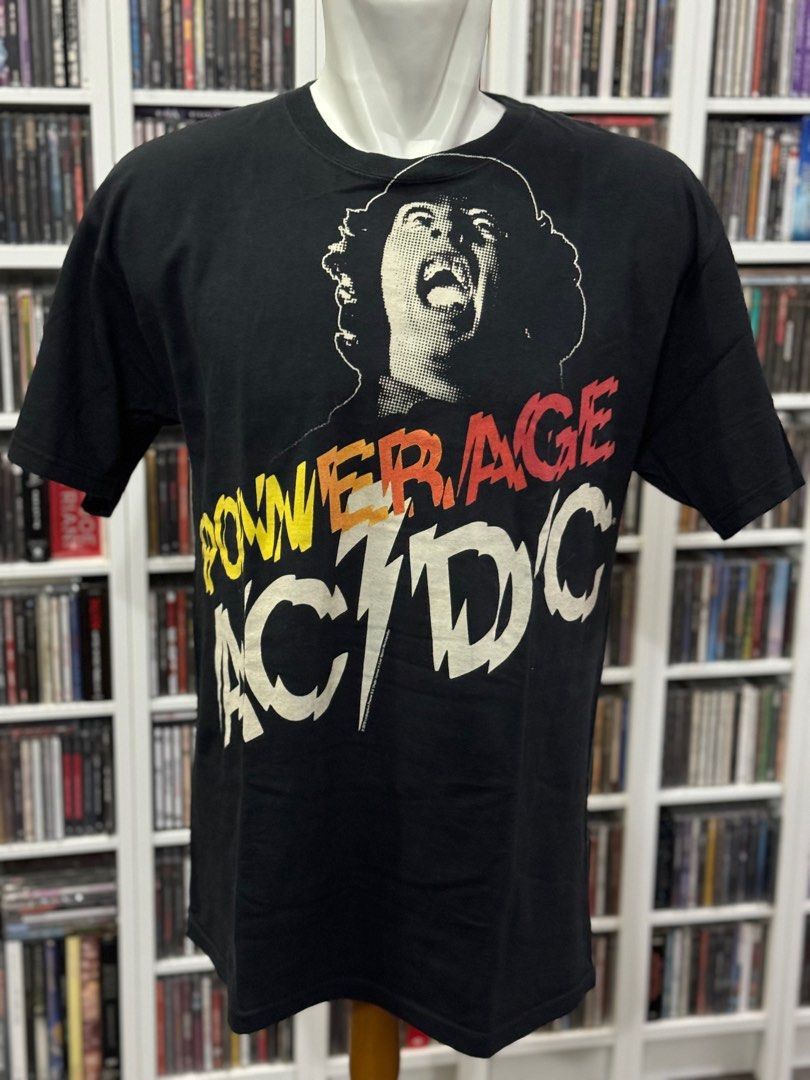 AC/DC - Powerage, Men's Fashion, Tops & Sets, Tshirts & Polo Shirts on ...