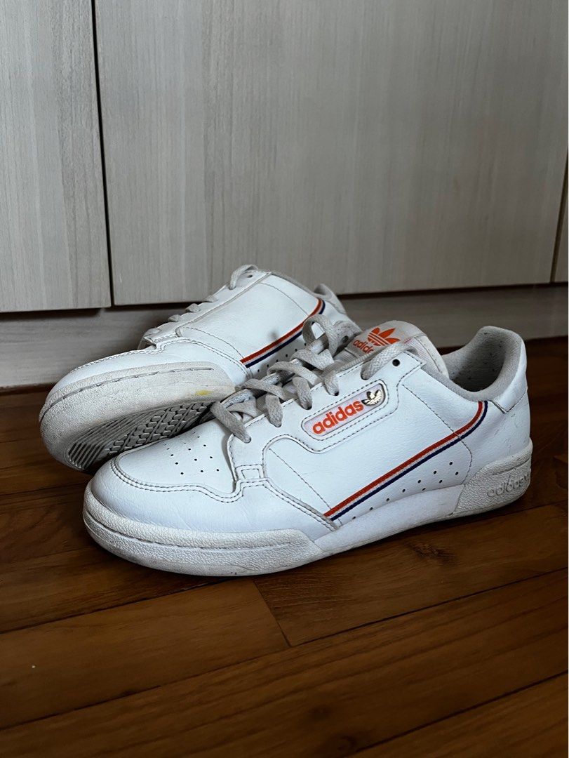 Adidas continental orange online