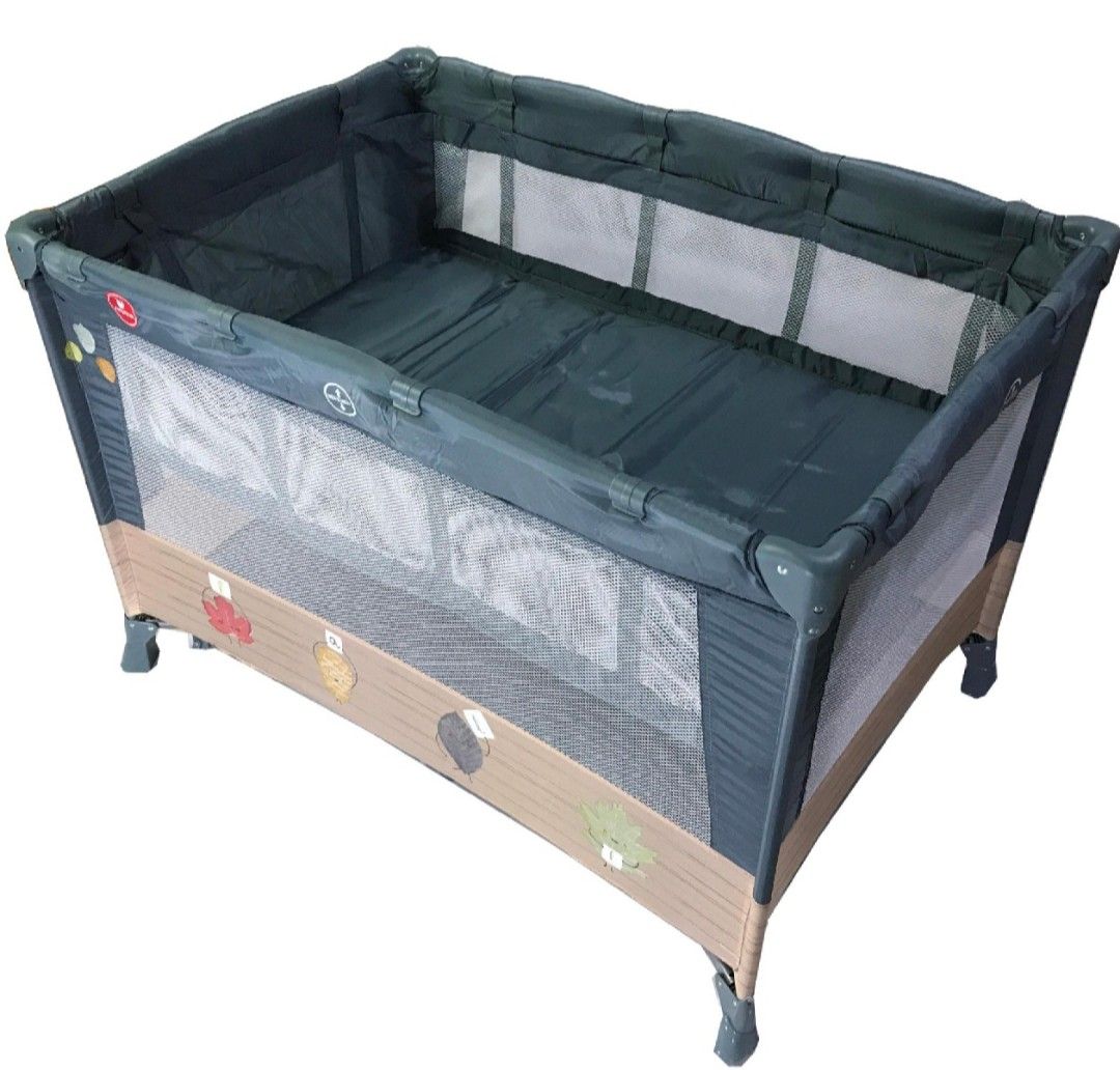 AKEEVA Crib/Playpen with rocker (Category: Cots & Cribs) located in Bacoor. Submitted by ourpersonalstuffs (Listing ID 1314655929, Image 3). Description: AKEEVA Crib/Playpen with rocker •compact fold with nylon travel bag •multi-functional crib/ travel cot/ playpen •full size removable mattress and basinet •2 wheels with break for easy mobility •quick and easy to assemble •steel frame • double layer hook •rocker •mosquito net.