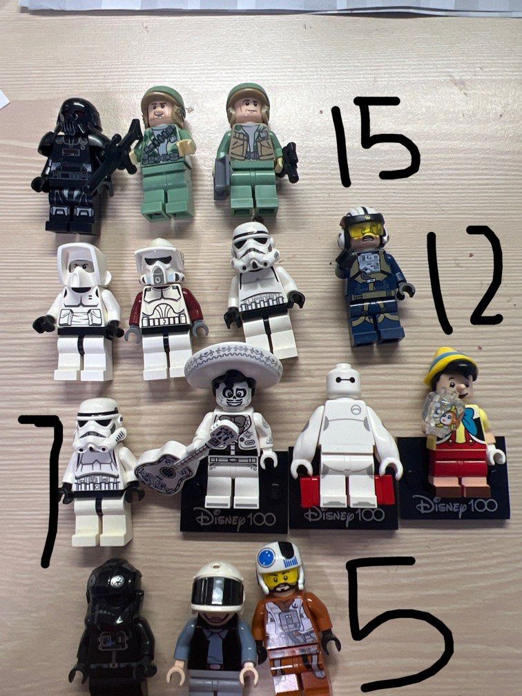 Assorted Lego Minifigures Hobbies Toys Toys Games on Carousell