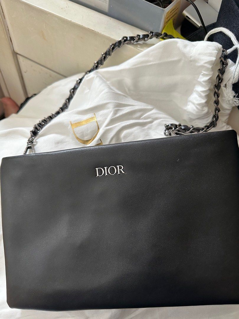BAGS FOR SALE (Category: Luxury Bags & Wallets) located in Pasig City. Submitted by Andyglambeautyph (Listing ID 1314645685, Image 3). Description: Used once only BV Bag - 8k PHP two straps available (High Quality) Chanel Pouch - 1900 PHP Dior Beauty Bag- 1900 PHP with dustbag Pm me! .