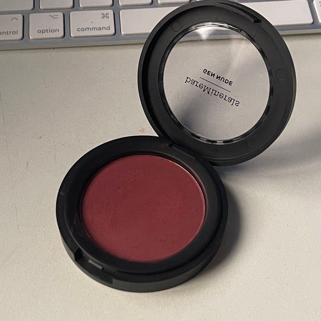 Bare Minerals Gen Nude Powder Blush (Category: Makeup) located in Bacolod City. Submitted by pomppurins (Listing ID 1314655278, Image 2). Description: — used well — shade: you had me at merlot — sanitized thoroughly — does not come with box.