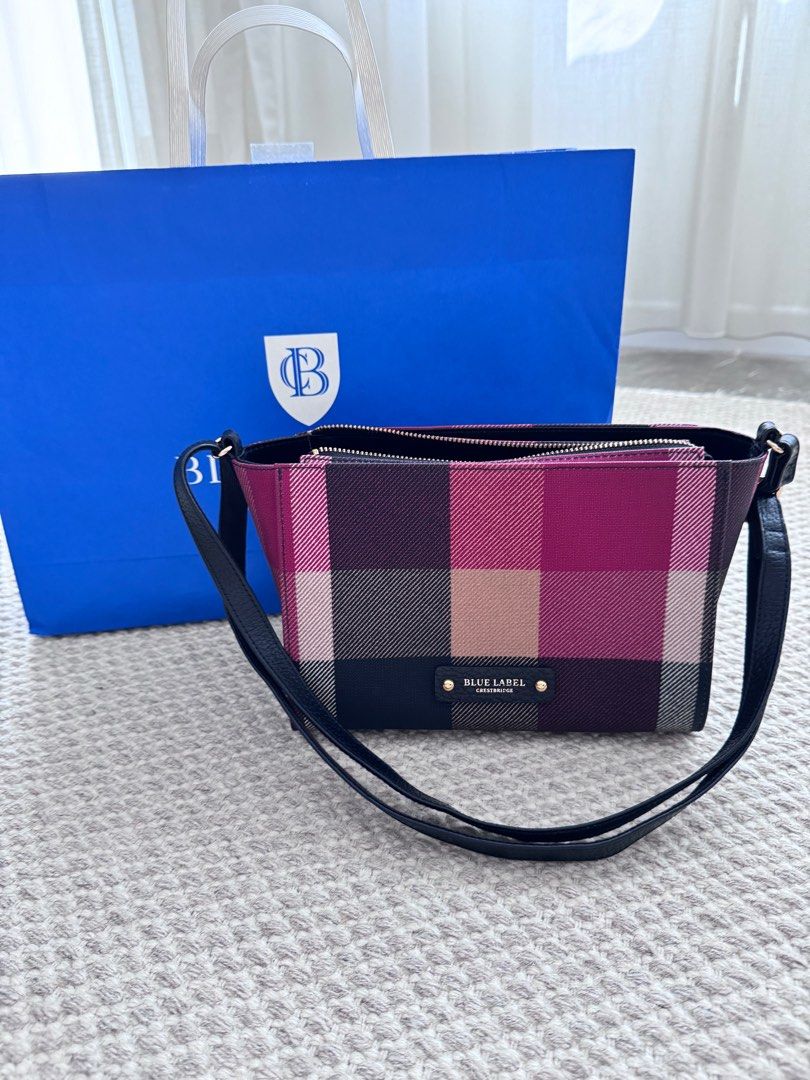 Blue label sling bag shop