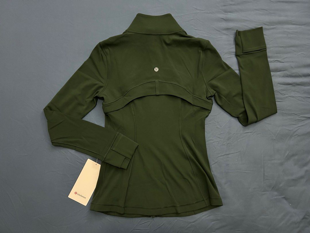 BNWT Lululemon Define Jacket Nulu Size 6 Legacy Green Women s Fashion Activewear on Carousell