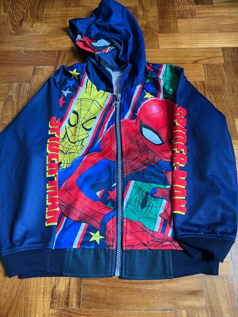 Brand new Marvel Spiderman Jacket Babies Kids Babies Kids Fashion on Carousell