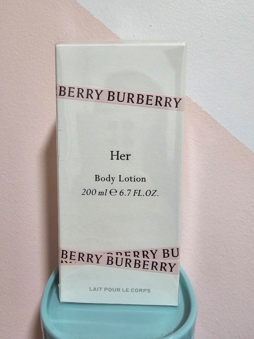 Burberry Her Body Lotion 200ml Beauty Personal Care Bath Body Body Care on Carousell