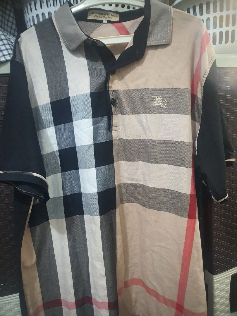 Burberry london men's polo shirt shop