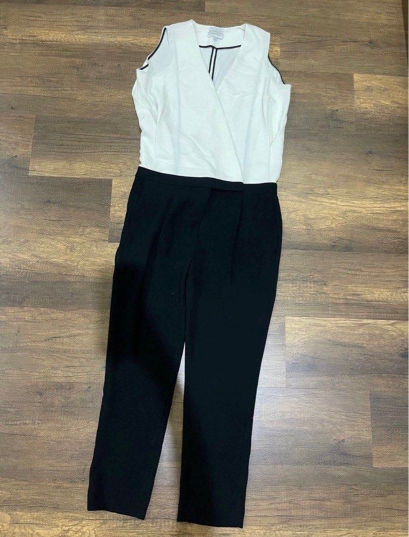Calvin Klein White Jumpsuit