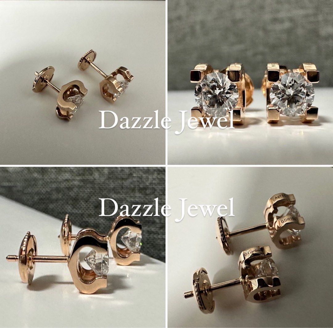 Cartier c earrings store