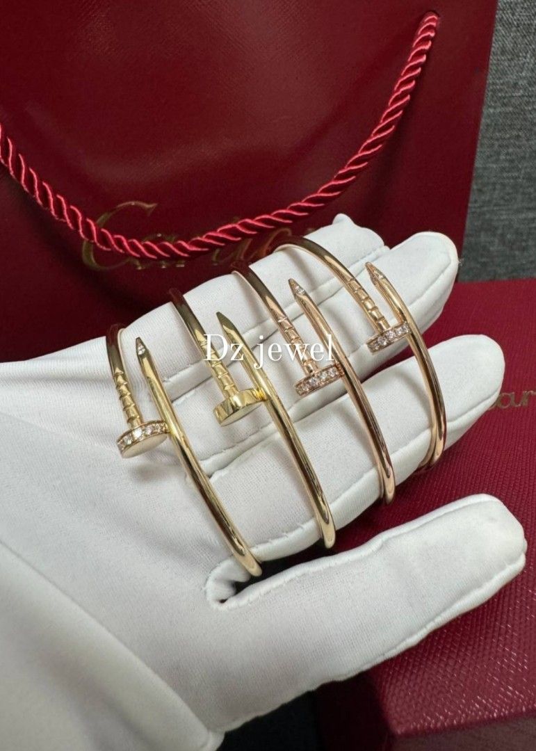 Cartier juc sm 18k gold custom