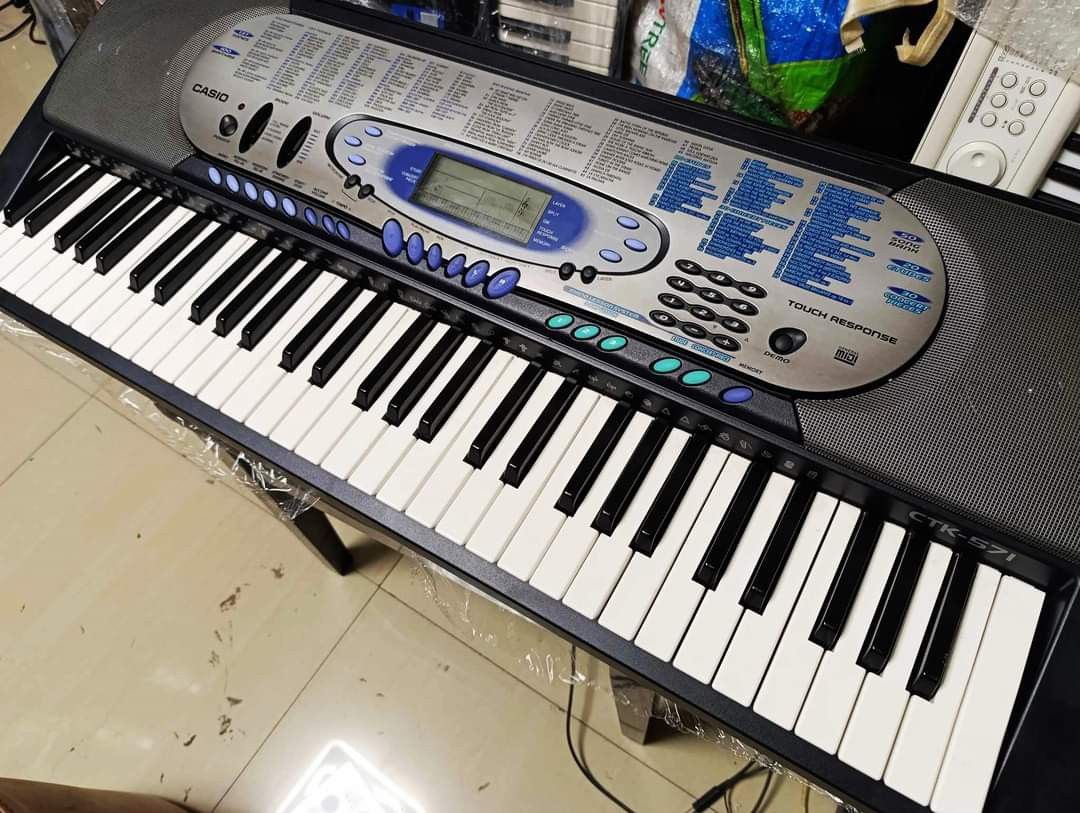 Casio CTK 571 Touch Response 61 Key Keyboard Hobbies Toys Music Media Musical Instruments on Carousell