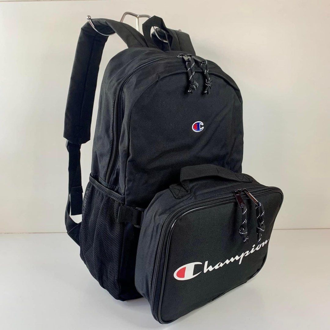 Champion (Category: Backpacks) located in Quezon City. Submitted by UrsCollectionpH (Listing ID 1314587284, Image 3). Description: Champion backpack.
