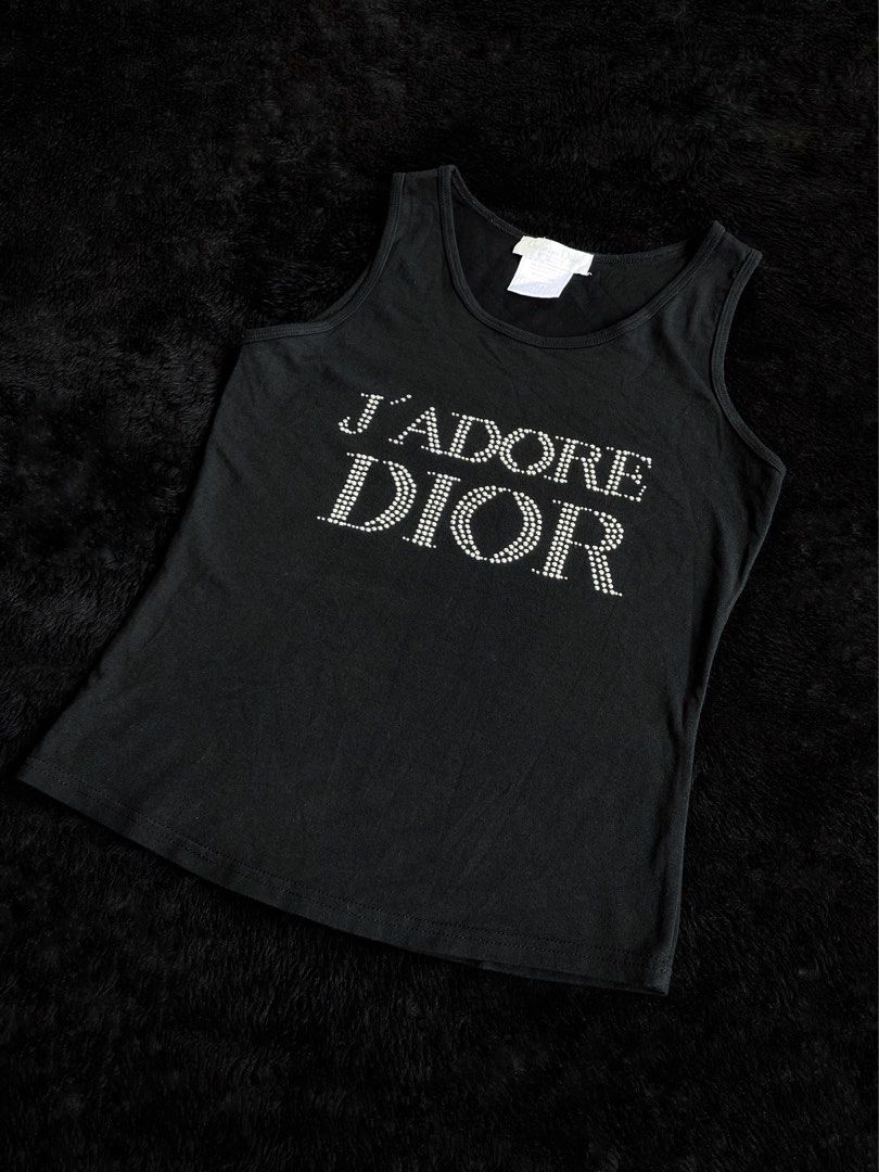Vintage dior tank top top