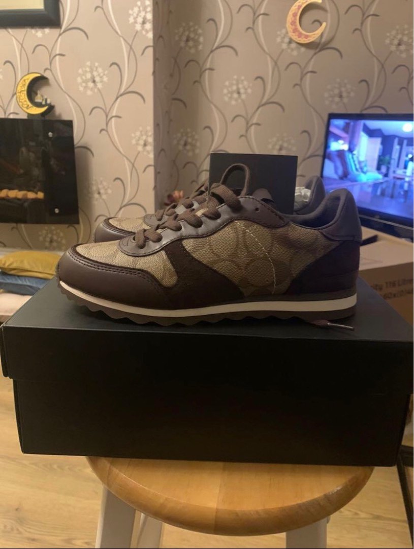 Coach New York shoes Women s Fashion Footwear Sneakers on Carousell