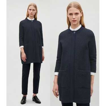 COS Textured Knit Cardigan Women s Fashion Coats Jackets and Outerwear on Carousell