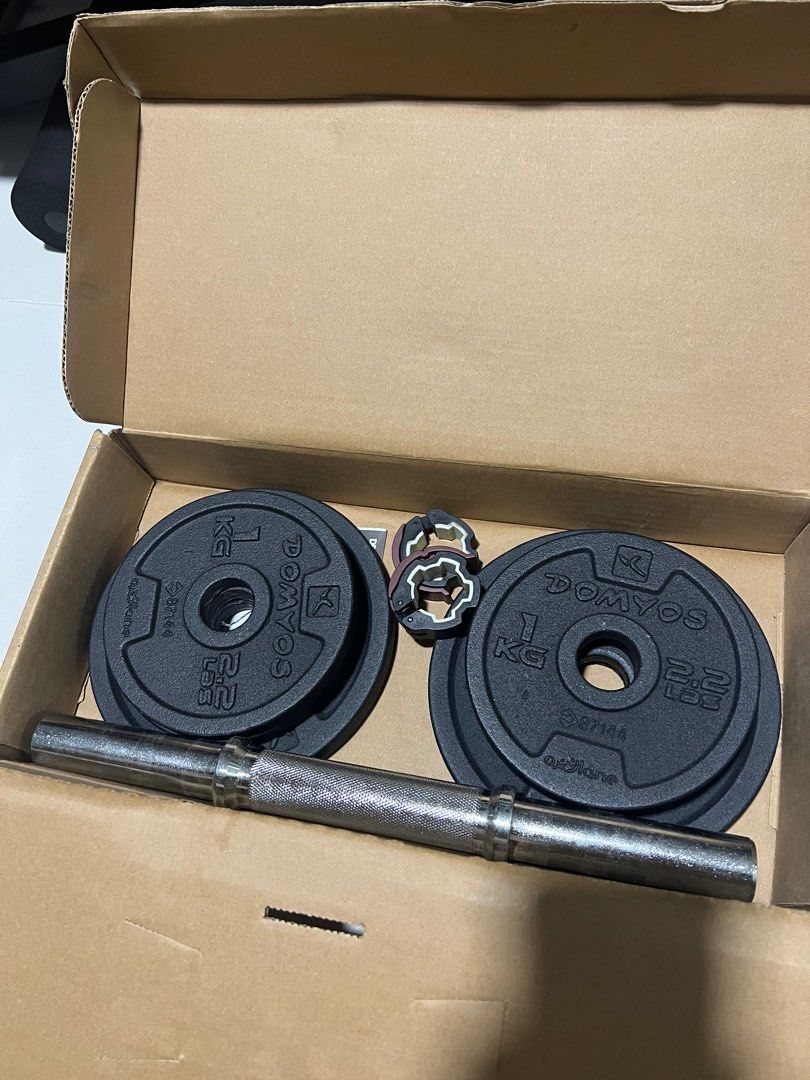 Decathlon Domyos 10KG Dumbbell Set Bodybuilding
