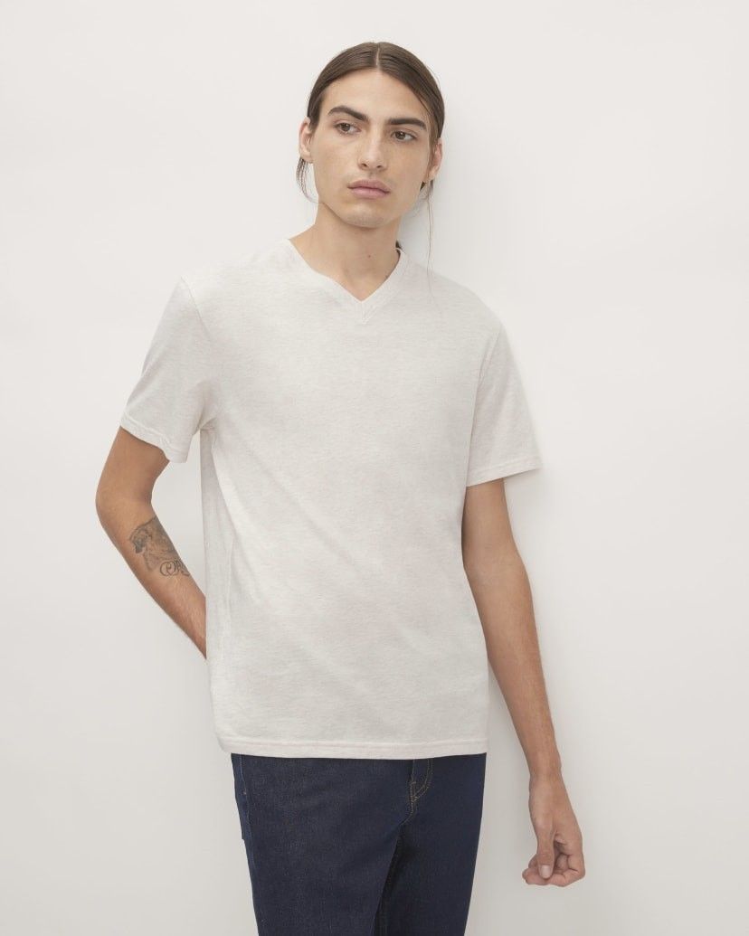 Everlane crew neck tee hot sale