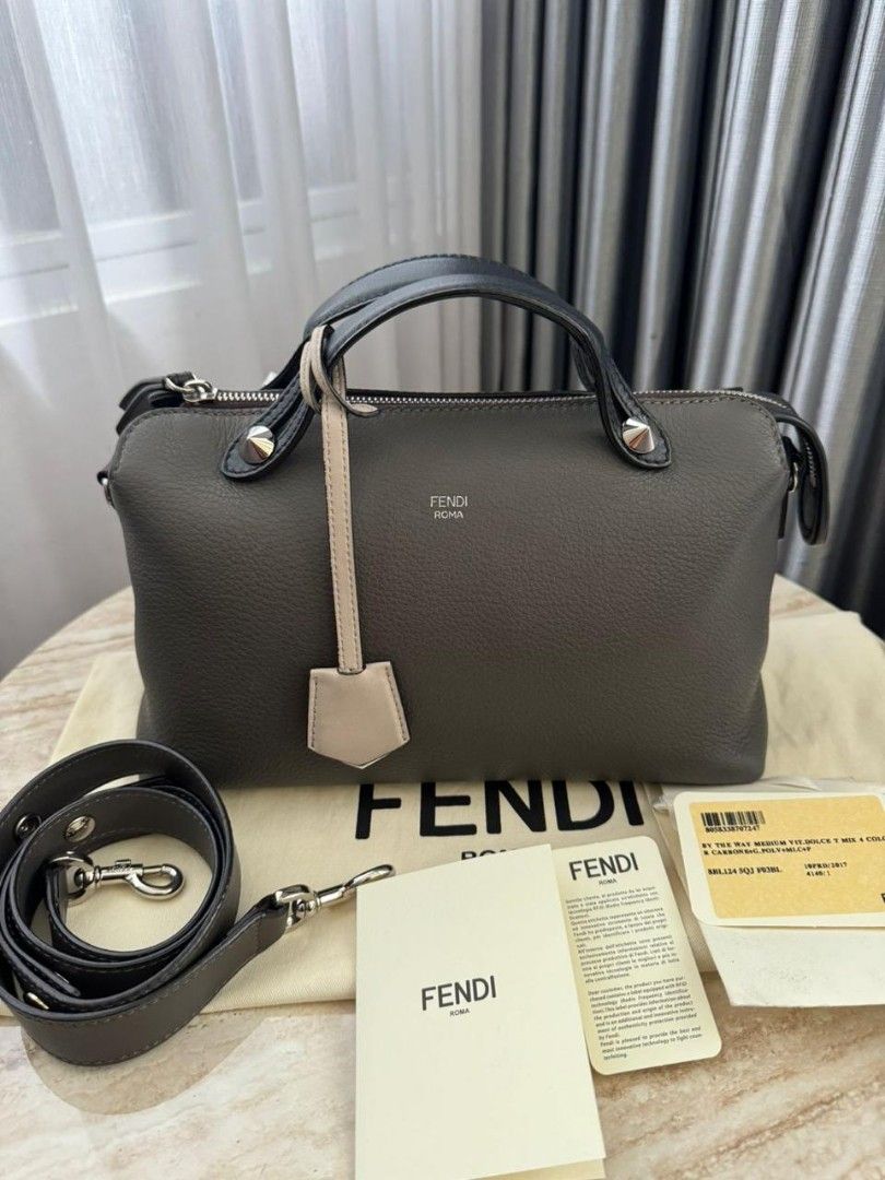 Fendi btw small carbone cheap