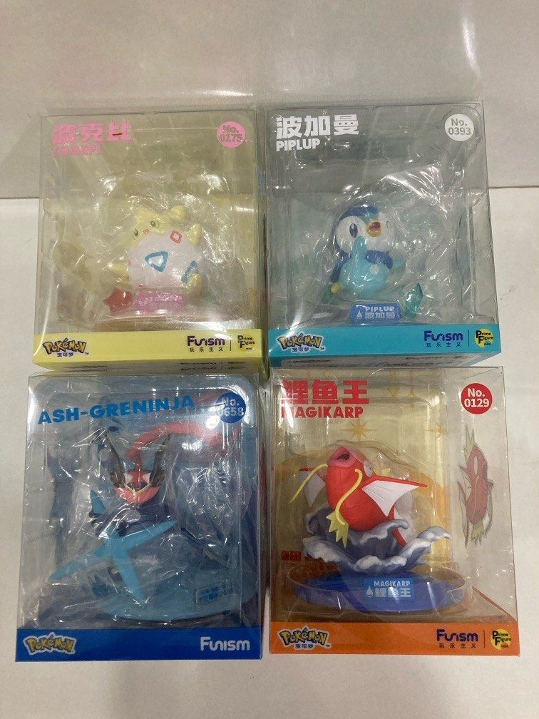 Funism Pokemon Card Display Figure stand Togepi Piplup