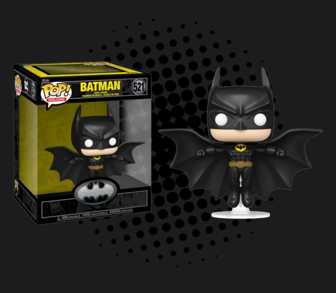 Funko Pop Batman Soaring (1989) 85th Anniversary Deluxe, Hobbies