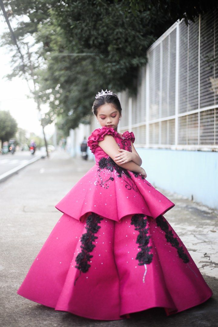 Gown for 7th, Babies & Kids, Babies & Kids Fashion on Carousell