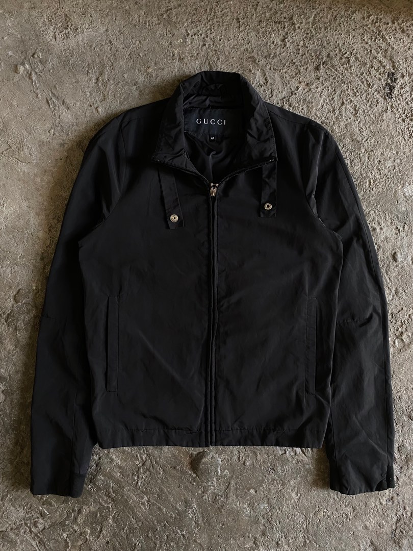 Gucci nylon bomber jacket on sale