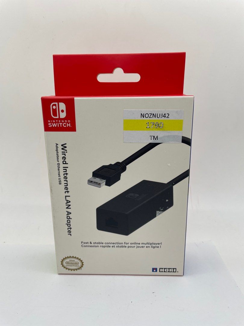 Hori Nintendo Nintendo Switch Ethernet Adapter Best Buy Hori