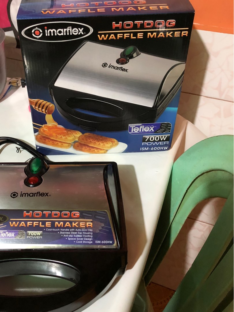 Imarflex Hotdog Waffle Maker ISM600HW, TV & Home Appliances, Kitchen Appliances, Other Kitchen