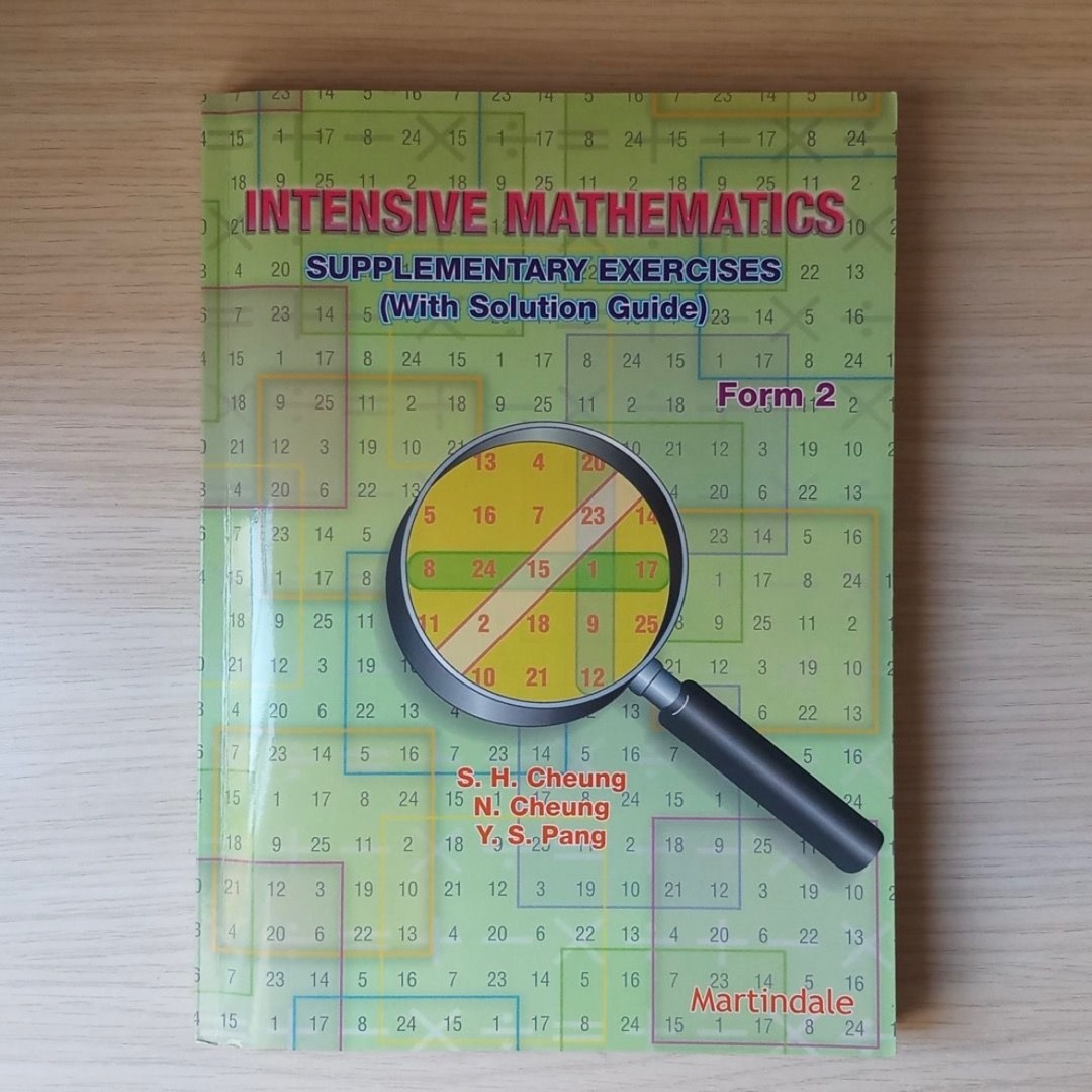 Intensive mathematics supplementary exercises with solution guide form ...