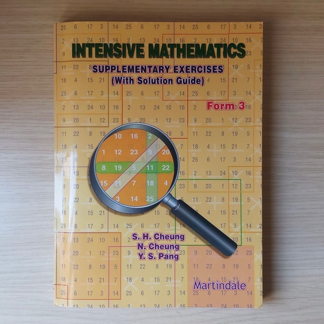 Intensive mathematics supplementary exercises with solution guide form ...