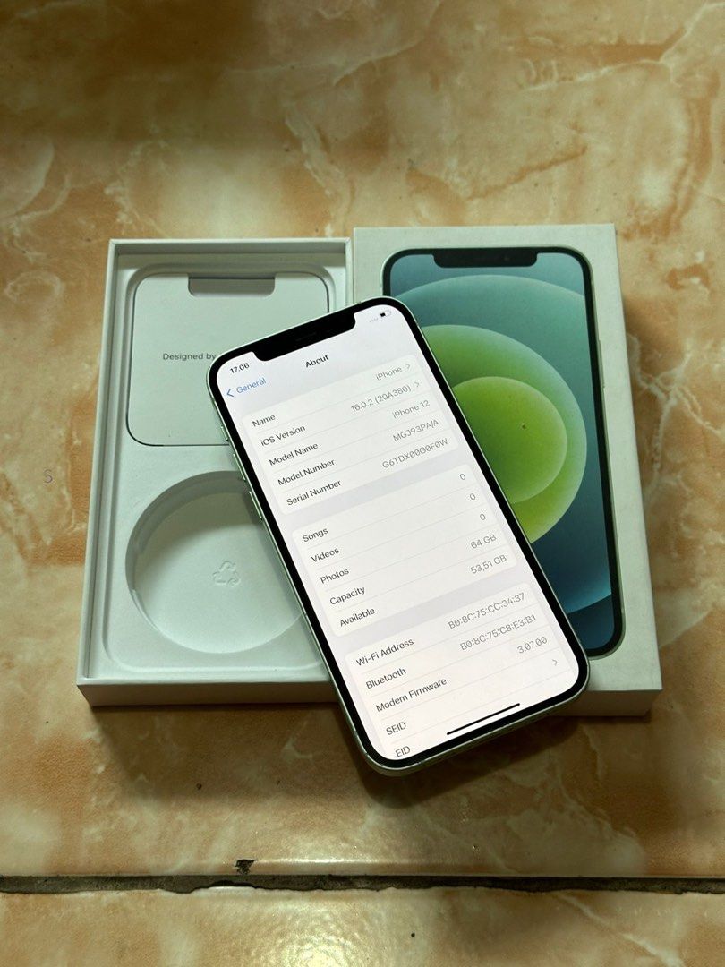 IPHONE 12 IBOX 64GB, Telepon Seluler Tablet, iPhone, iPhone 12