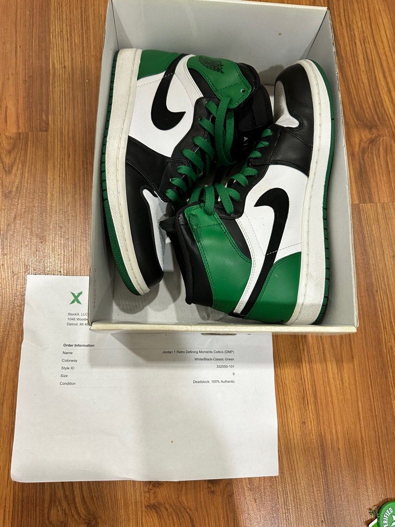 jordan 1 dmp celtic Men s Fashion Footwear Sneakers on Carousell