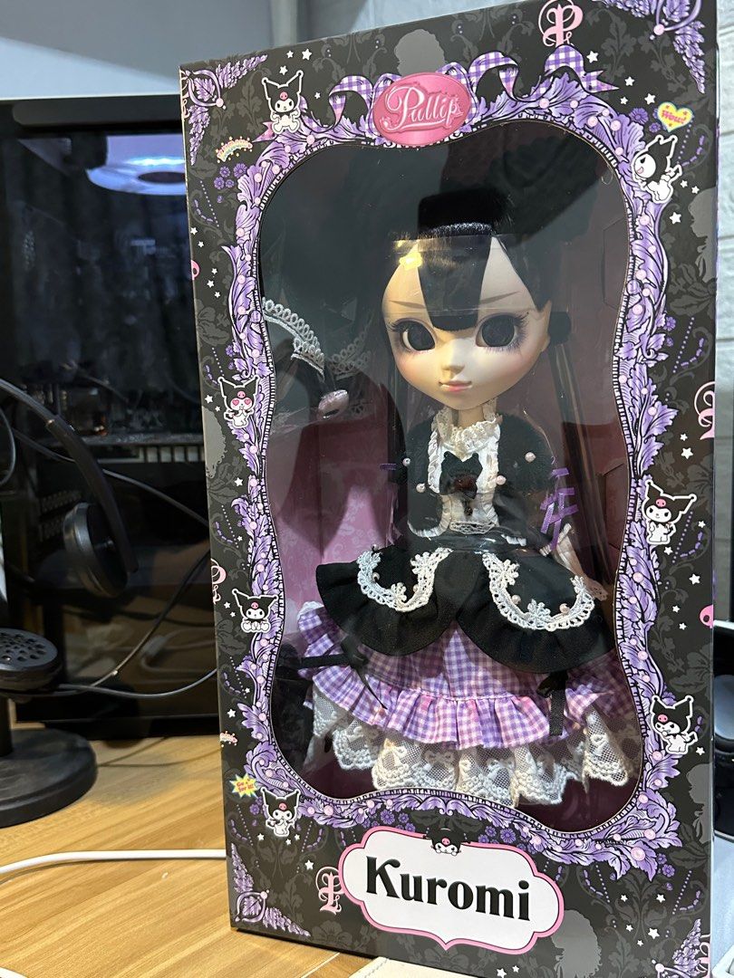 Kuromi Pullip Doll (Category: Designer & Blind Box Toys) located in Manila. Submitted by macsony (Listing ID 1314647855, Image 1). Description: Hi Guys box included and dolly clear display case. Rfs: need funds.