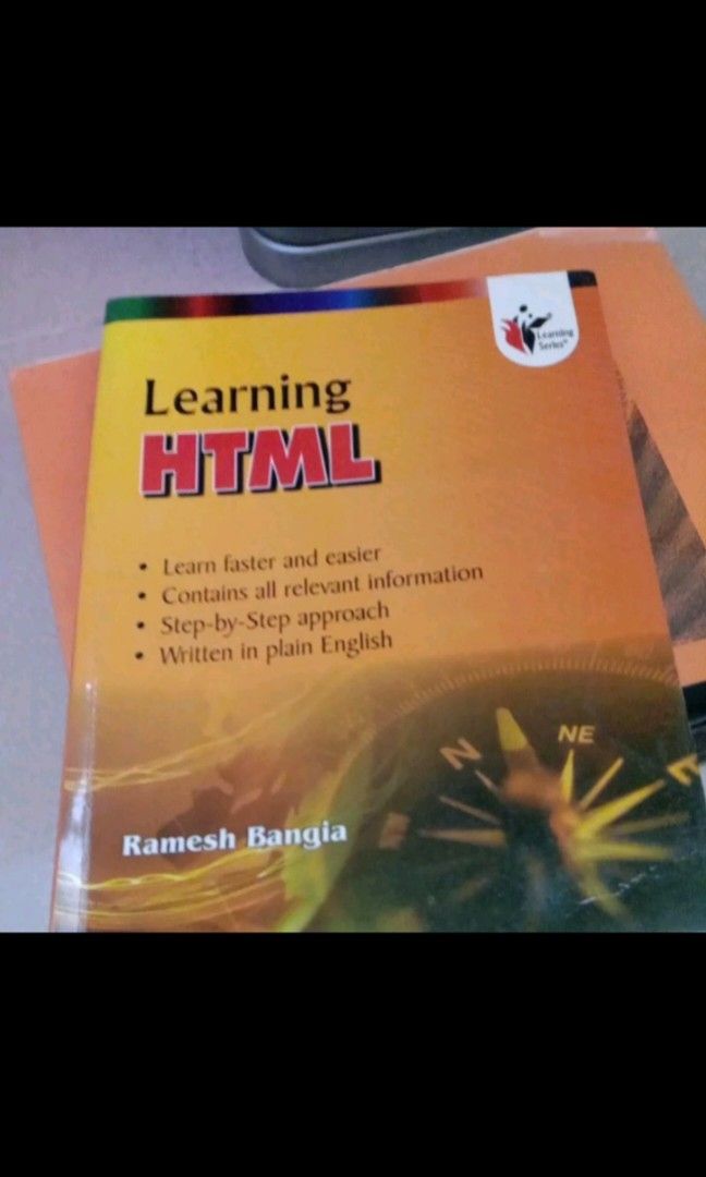 learning HTML_Learning Series (Category: Textbooks) located in Kuala Lumpur. Submitted by 02wei_lun08 (Listing ID 1314711219, Image 1). Description: .