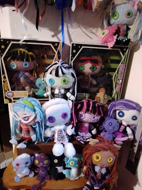 Monster high rag dolls 2025