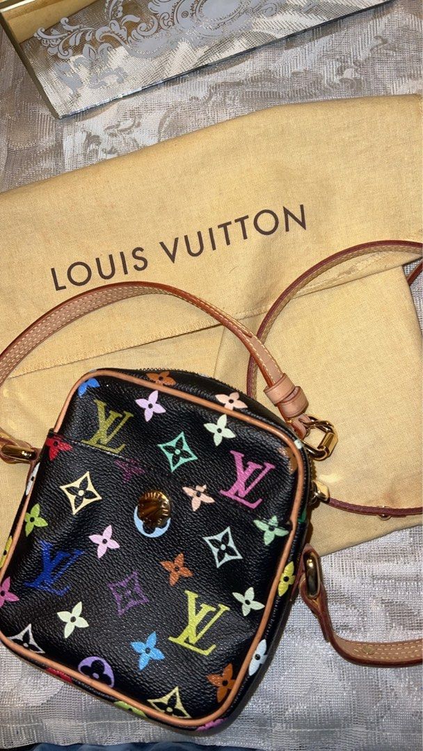 Louis Vuitton Sling Monogram Colourful Pouch Women s Fashion Bags Wallets Purses Pouches on Carousell