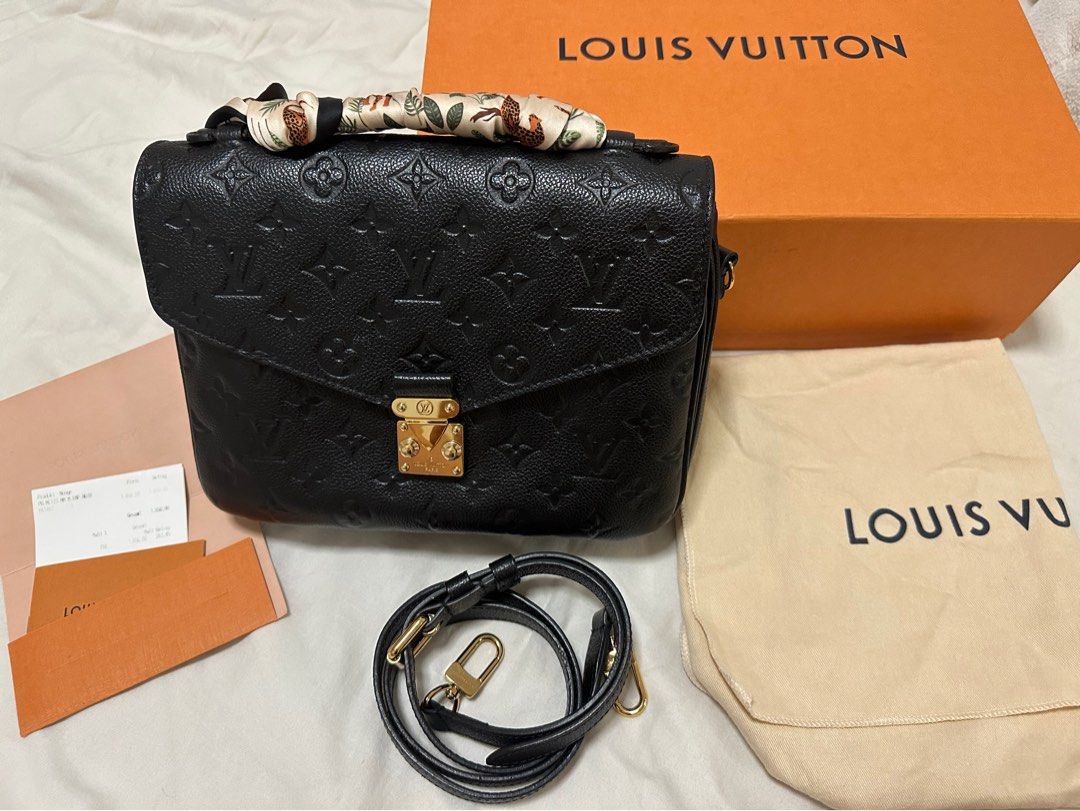 Louis vuitton pochette metis schwarz deals