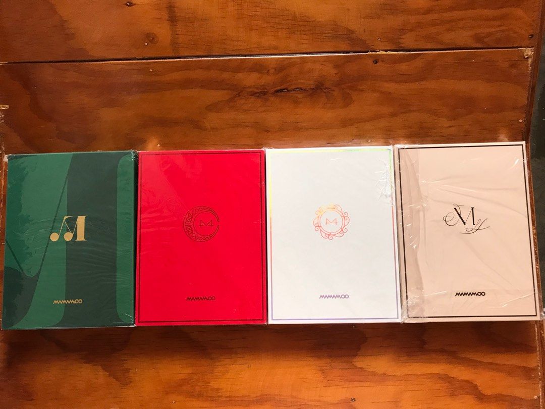 Mamamoo unsealed album set (Category: CDs & DVDs) located in Rizal. Submitted by juliakejdn (Listing ID 1314634773, Image 1). Description: 4 unsealed album set White wind Dingga Redmoon Waw Set for only 1550 pesos Can lower the price for sure buyer Payment first Shipping can check out shpee or J&t.